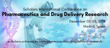 Scholars International Conference on Pharmaceutics and Drug Delivery Research